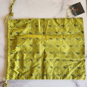 My brother John Australian avocado green nwt dust bag steampunk frog on bike dra